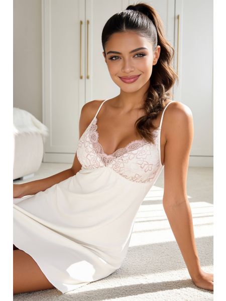 Camisón de mujer con tirantes - Perla II