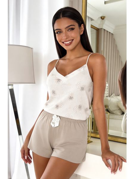 Top de pijama de algodón para mujer - Sandi top