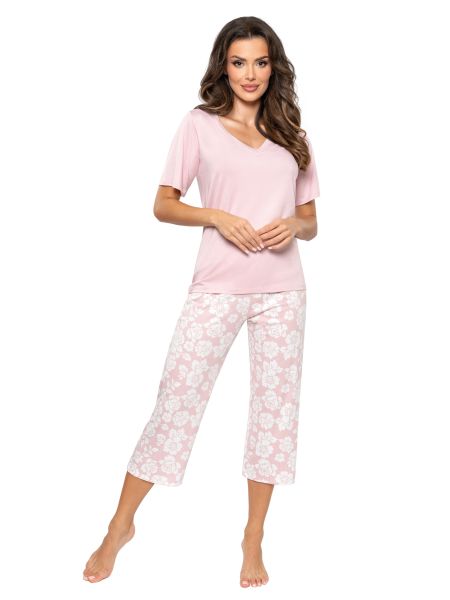 Pijama de algodón con pantalón 3/4 - Rosalia 3/4 - 2