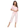 Pijama de algodón con pantalón 3/4 - Rosalia 3/4 - 3