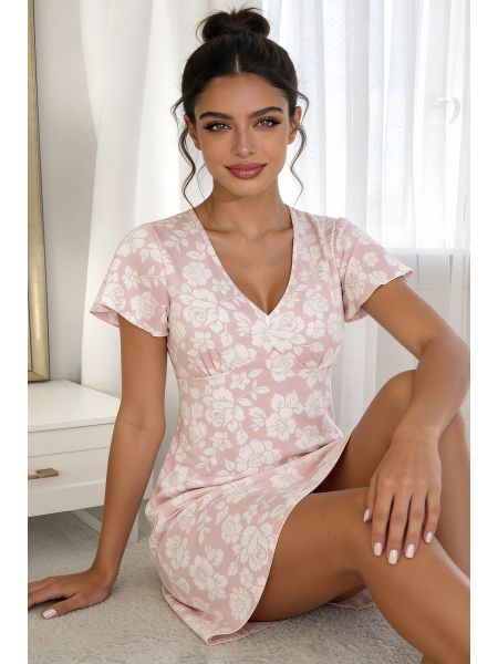 Camisón floral de algodón - Rosalia