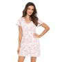 Camisón floral de algodón - Rosalia - 3