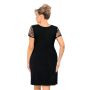 Camisón negro con encaje - Violetta tallas grandes - 3