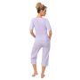 Pijama de mujer con pantalón 3/4 - Fiorella 3/4 - 3