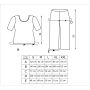 Pijama de mujer con pantalón 3/4 - Fiorella 3/4 - 4