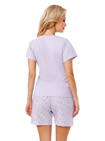 Pijama de algodón floral para mujer - Fiorella 1/2 - 3