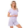 Pijama de algodón floral para mujer - Fiorella 1/2 - 3