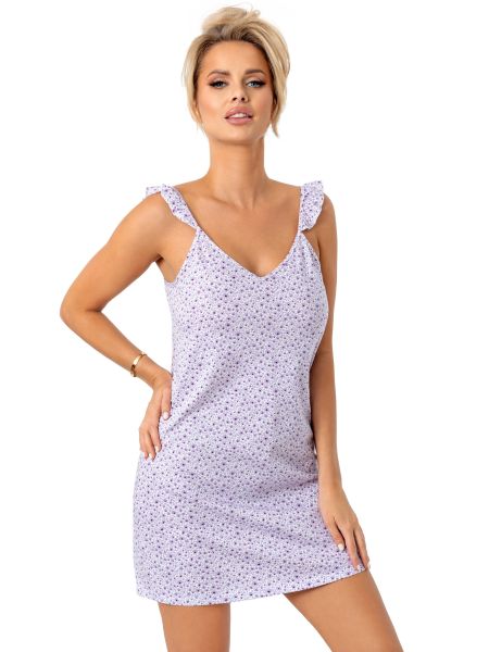 Camisón floral de algodón para mujer - Fiorella - 2