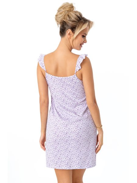 Camisón floral de algodón para mujer - Fiorella - 3