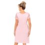 Camisón de encaje para mujer - Livia tallas grandes rosa empolvado - 3