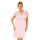 Camisón de encaje para mujer - Livia tallas grandes rosa empolvado