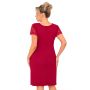 Camisón de encaje para mujer - Livia tallas grandes burdeos - 3