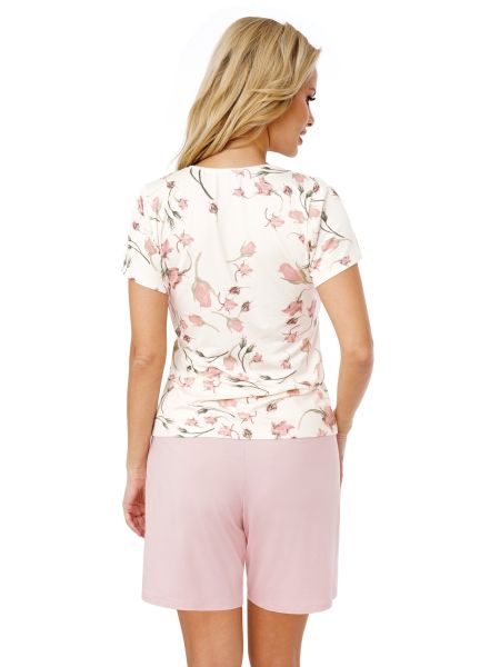 Pijama de viscosa floral para mujer - Amaris 1/2 - 3