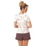 Pijama de mujer corto con volantes - Amaris short - 4