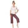 Pijama 3/4 de viscosa para mujer - Amaris 3/4 - 3