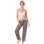 Pijama de satén con pantalón largo - Sheila long - 3
