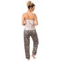 Pijama de satén con pantalón largo - Sheila long - 4