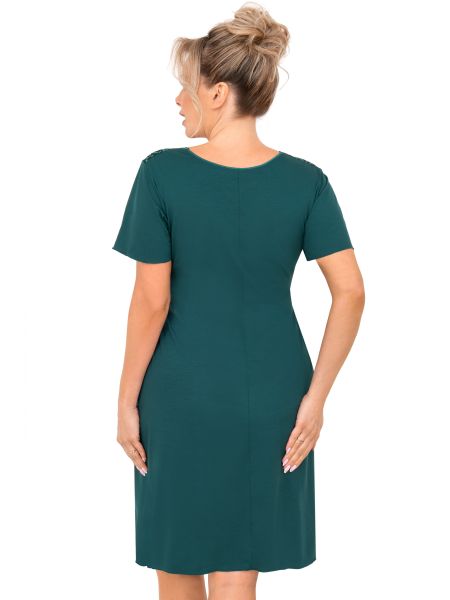 Camisón de señora - Melania verde talla grande - 2