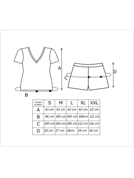Pijama de señora pantalón corto - Irmina short - 4