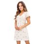 Camisa de algodón de manga corta para mujer - Sandi - 3