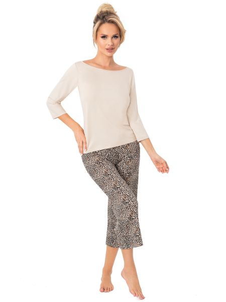 Pijama de mujer de camuflaje - Omari 3/4 - 2