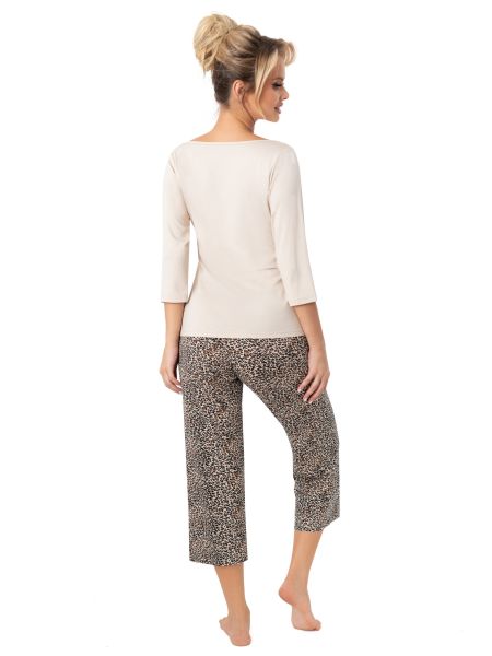 Pijama de mujer de camuflaje - Omari 3/4 - 3