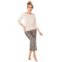 Pijama de mujer de camuflaje - Omari 3/4 - 3