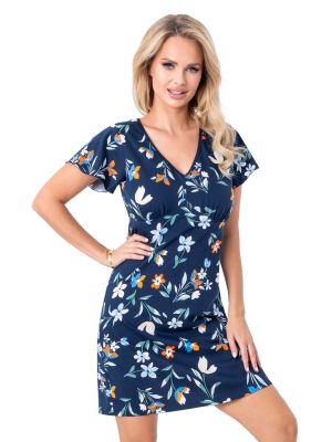 Camisón floral de algodón - Caroline