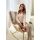 Pijama de mujer pantalón largo - Daphne largo beige