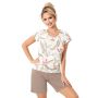 Pijama de señora de manga corta - Michelle 1/2 - 2