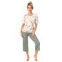 Pijama de mujer pantalón 3/4 - Michelle 3/4 - 3