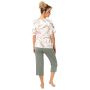 Pijama de mujer pantalón 3/4 - Michelle 3/4 - 4