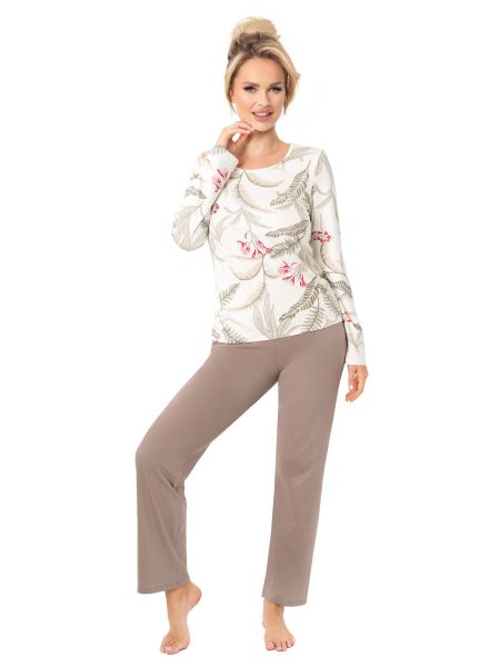 Pijama de señora con pantalón largo - Michelle long - 2