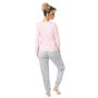 Pijama de algodón con pantalón largo - Bunny long pink - 5