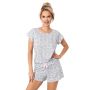 Pijama de algodón para mujer con pantalón corto - Bunny short - 3