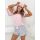 Pijama de manga corta para mujer - Bunny short rosa
