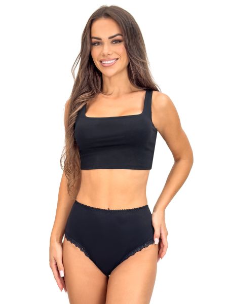 Braguitas de algodón para mujer - 251 negro