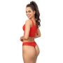Tanga sexy de encaje - 245 rojo - 3