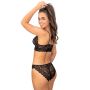 Sujetador suave de encaje - 245 negro - 5