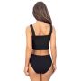 Braguitas de talle alto para mujer - 244 negro - 5