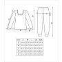 Pijama de Navidad de algodón para mujer - Oso largo - 5