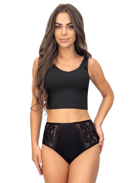 Calzoncillos de talle alto para mujer - 239 negro