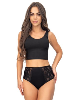 Calzoncillos de talle alto para mujer - 239 negro