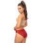 Braga de mujer con espalda de encaje - 233 burdeos - 3