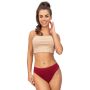 Braga de mujer con espalda de encaje - 233 burdeos - 4