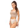 Slip de cintura alta beige - 228 beige - 3