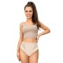 Braga de cintura alta beige - 213 beige - 3