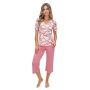 Pijama de mujer con pantalones 3/4 - Tina 3/4 - 3