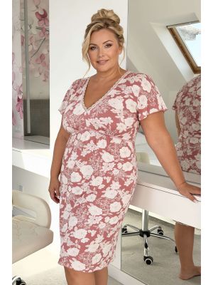 Camisón con estampado floral - Tina talla grande