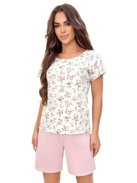 Pijama de algodón para mujer - Emilia 1/2 - 2